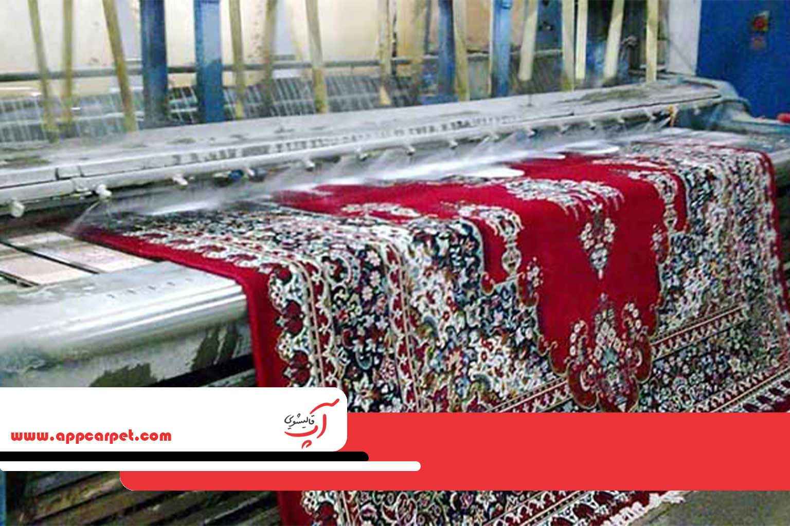 مراحل شستشوی اصولی در قالیشویی