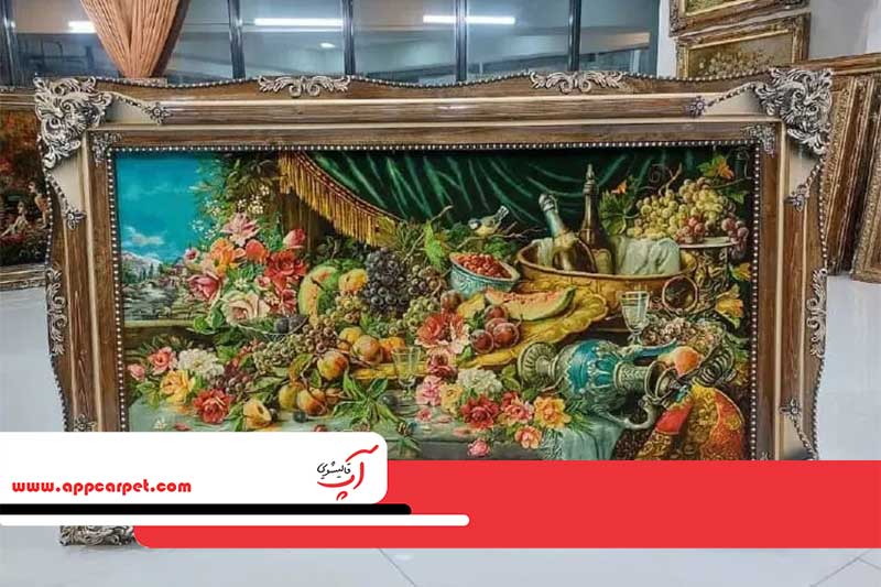 مراحل شستشوی تابلو فرش